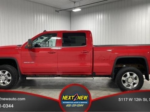 2016 GMC Sierra 2500HD SLE Pickup 4D 6 1-2 ft Red, Sioux Falls, SD