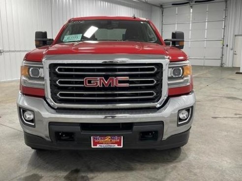 2016 GMC Sierra 2500HD SLE Pickup 4D 6 1-2 ft Red, Sioux Falls, SD