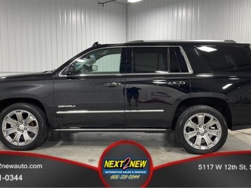 2016 GMC Yukon Denali Sport Utility 4D Black, Sioux Falls, SD