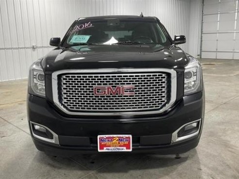 2016 GMC Yukon Denali Sport Utility 4D Black, Sioux Falls, SD