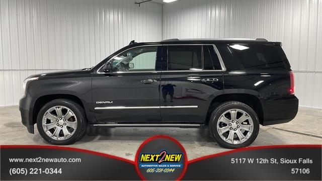 2016 GMC Yukon Denali Sport Utility 4D Black, Sioux Falls, SD