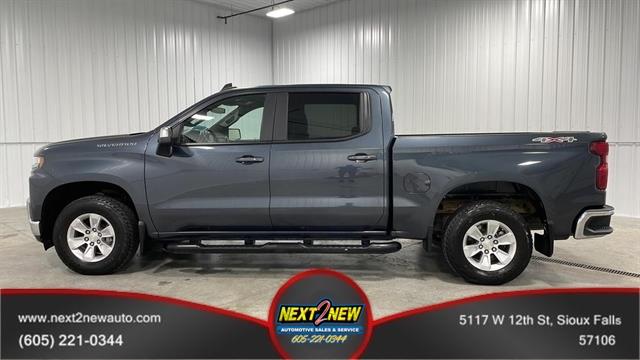 2019 Chevrolet Silverado 1500 LT Pickup 4D 5 3-4 ft Gray, Sioux Falls, SD