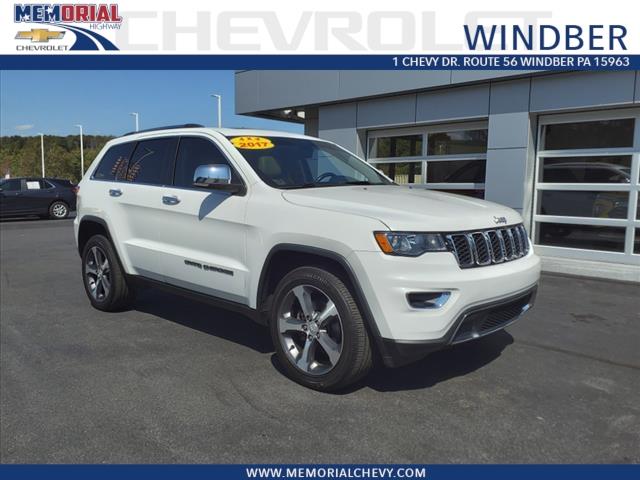 2017 Jeep Grand Cherokee Limited White, Windber, PA