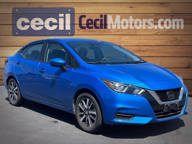 2021 Nissan Versa SV Lt. Blue, Burnet, TX