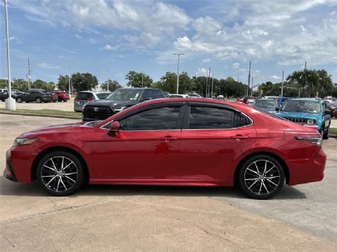 2021 Toyota Camry SE Red, Houston, TX