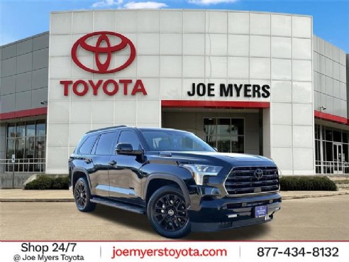 2024 Toyota Sequoia Limited Black, Houston, TX