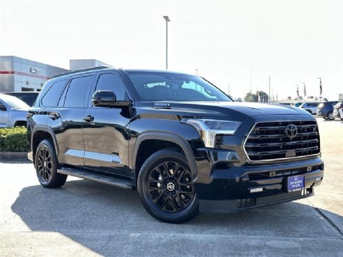 2024 Toyota Sequoia Limited Black, Houston, TX