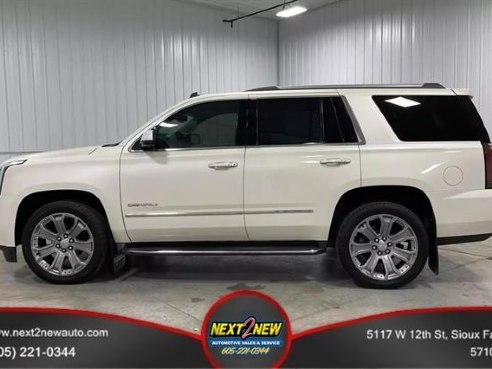 2015 GMC Yukon Denali Sport Utility 4D White, Sioux Falls, SD