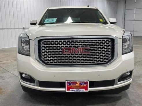 2015 GMC Yukon Denali Sport Utility 4D White, Sioux Falls, SD