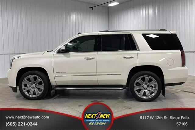 2015 GMC Yukon Denali Sport Utility 4D White, Sioux Falls, SD