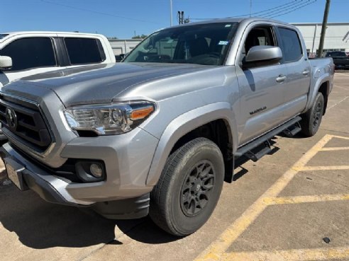 2021 Toyota Tacoma SR5 CERTIFIED Silver, Houston, TX