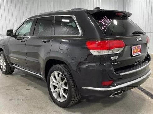 2016 Jeep Grand Cherokee Summit Sport Utility 4D Black, Sioux Falls, SD