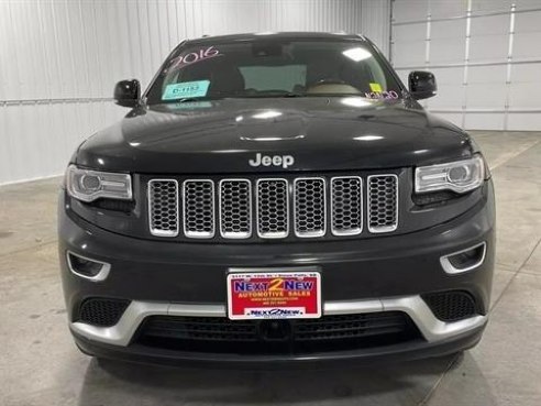 2016 Jeep Grand Cherokee Summit Sport Utility 4D Black, Sioux Falls, SD